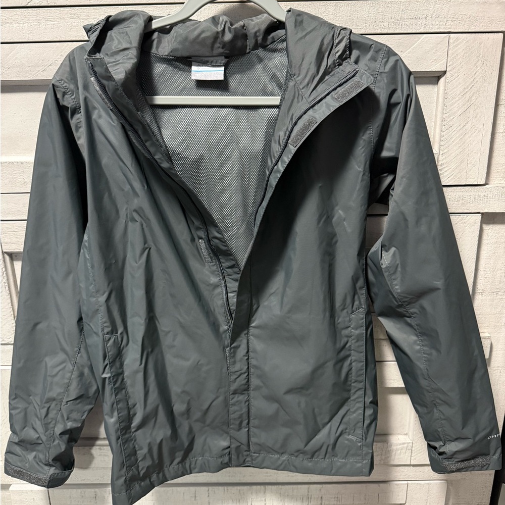 Big Boy’s Columbia grey windbreaker Jacket